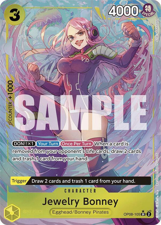 Jewelry Bonney (Parallel Alternate Art) [OP08-105] OP08 - Two Legends