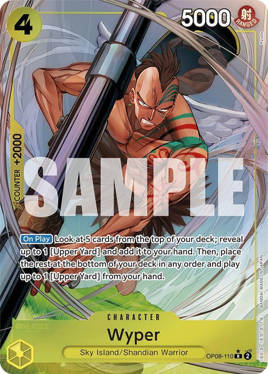 Wyper (Parallel Alternate Art) [OP08-110] OP08 - Two Legends