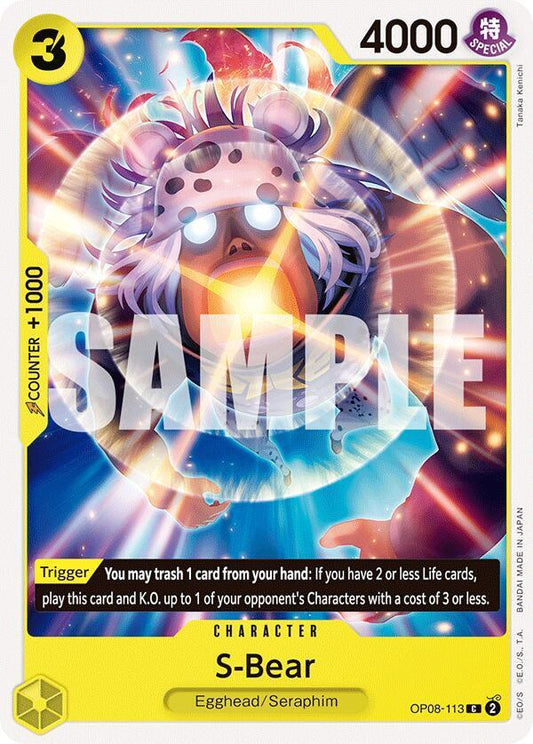 S-Bear [OP08-113] OP08 - Two Legends