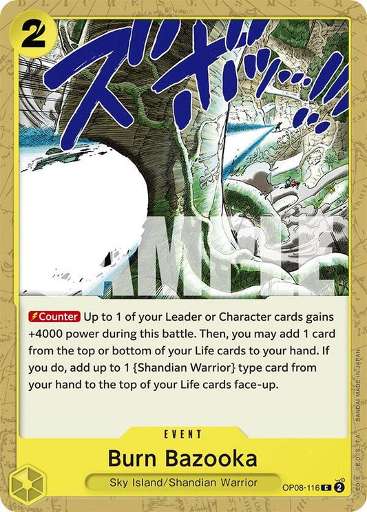 Burn Bazooka [OP08-116] OP08 - Two Legends