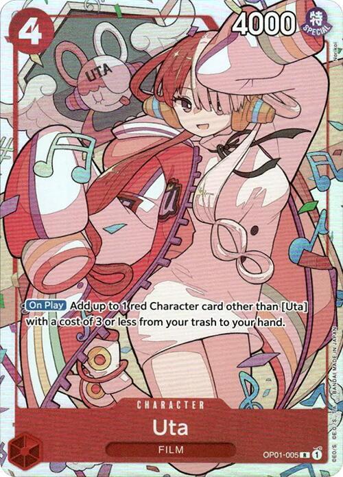 Uta [OP01-005] Premium Card Collection - Uta Collection
