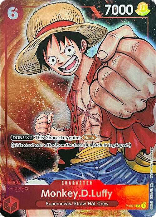 Monkey.D.Luffy [P-001] Premium Card Collection - BANDAI CARD GAMES Fest. 23-24 Edition