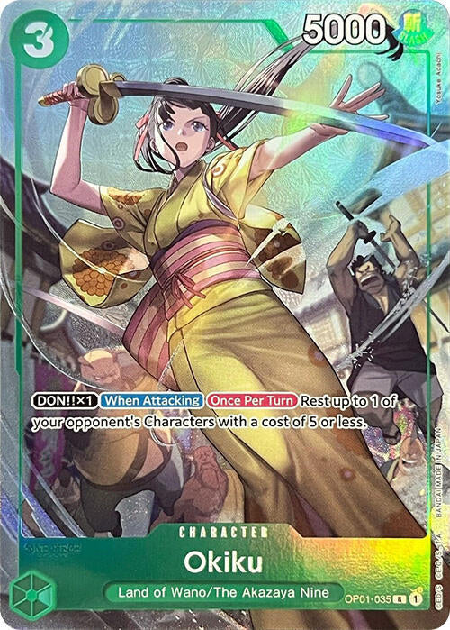 Okiku [OP01-035] Premium Card Collection - BANDAI CARD GAMES Fest. 23-24 Edition