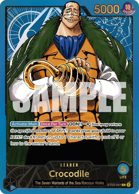 Crocodile [ST03-001] Premium Card Collection - Leader Collection