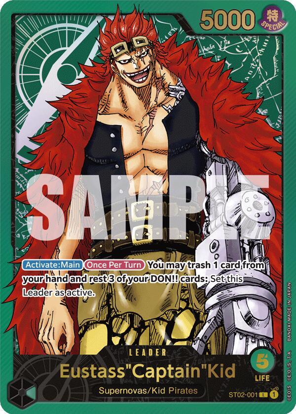 Eustass"Captain"Kid [ST02-001] Premium Card Collection - Leader Collection