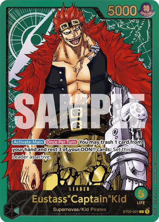 Eustass"Captain"Kid [ST02-001] Premium Card Collection - Leader Collection