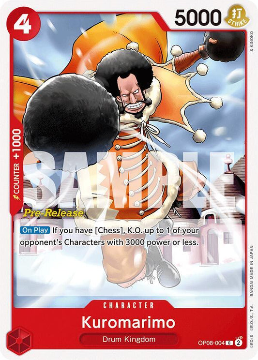 Kuromarimo [OP08-004] OP08 Two Legends - Pre-release Pack