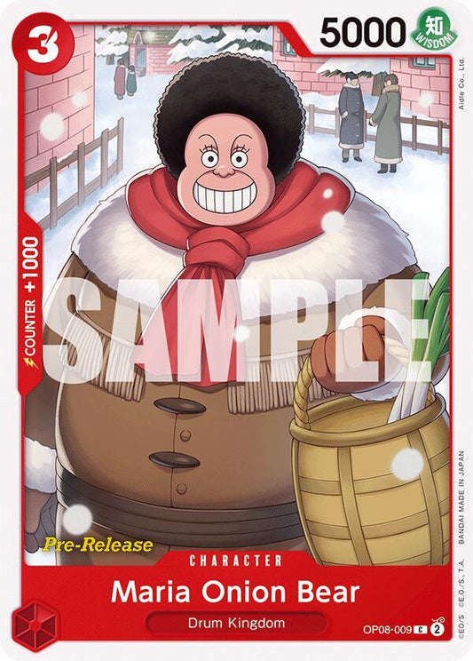 Maria Onion Bear [OP08-009] OP08 Two Legends - Pre-release Pack