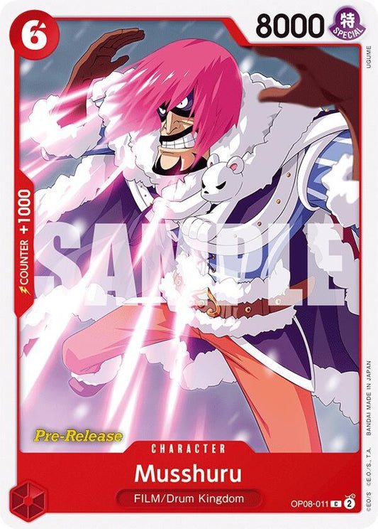 Musshuru [OP08-011] OP08 Two Legends - Pre-release Pack