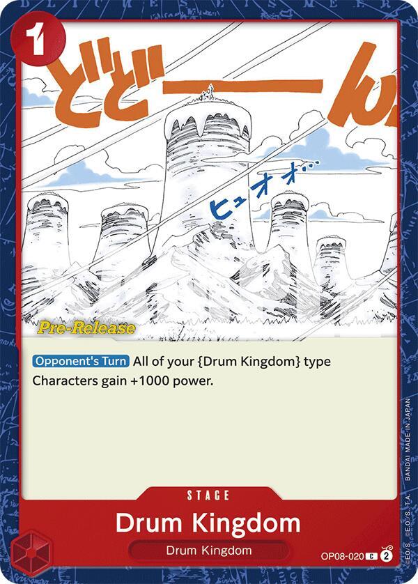 Drum Kingdom [OP08-020] OP08 Two Legends - Pre-release Pack