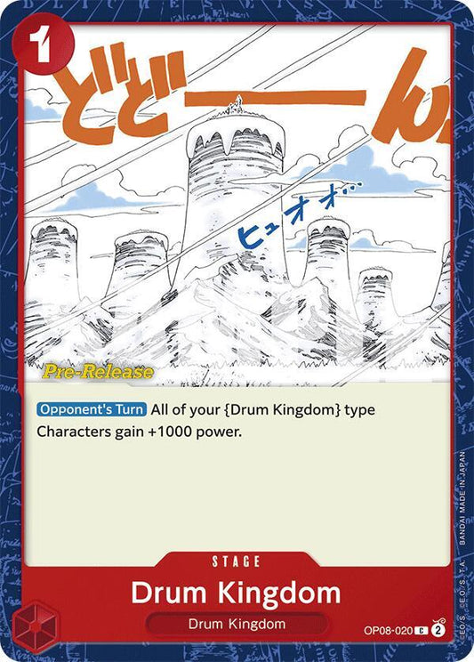 Drum Kingdom [OP08-020] OP08 Two Legends - Pre-release Pack