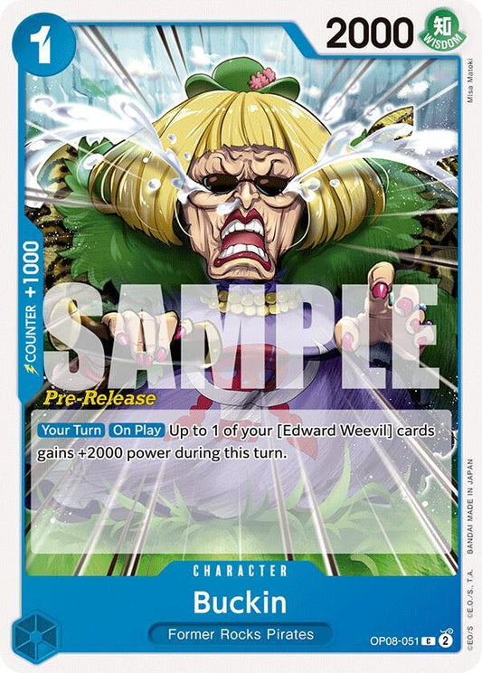 Buckin [OP08-051] OP08 Two Legends - Pre-release Pack