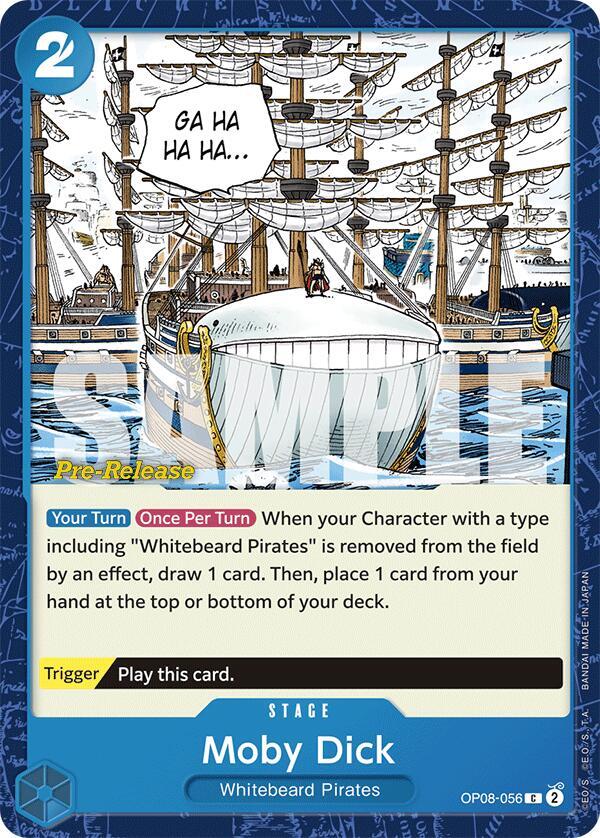 Moby Dick [OP08-056] OP08 Two Legends - Pre-release Pack