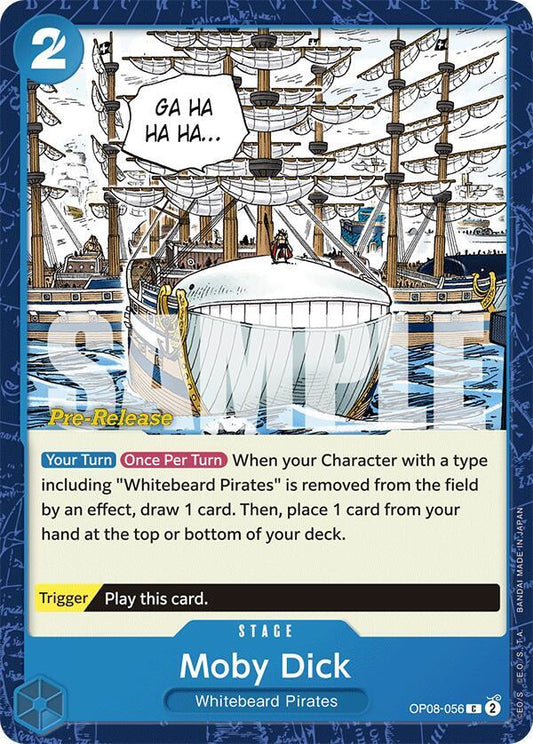 Moby Dick [OP08-056] OP08 Two Legends - Pre-release Pack