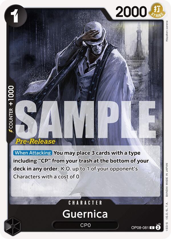 Guernica [OP08-081] OP08 Two Legends - Pre-release Pack
