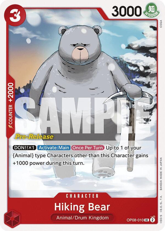 Hiking Bear [OP08-010] OP08 Two Legends - Pre-release Pack