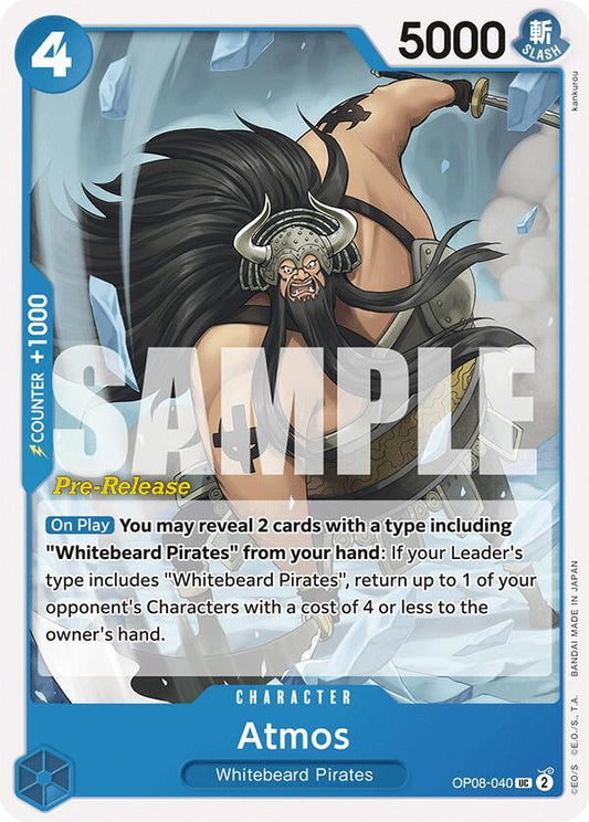 Atmos [OP08-040] OP08 Two Legends - Pre-release Pack