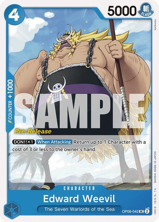 Edward Weevil [OP08-042] OP08 Two Legends - Pre-release Pack