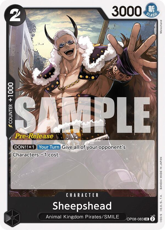 Sheepshead [OP08-083] OP08 Two Legends - Pre-release Pack