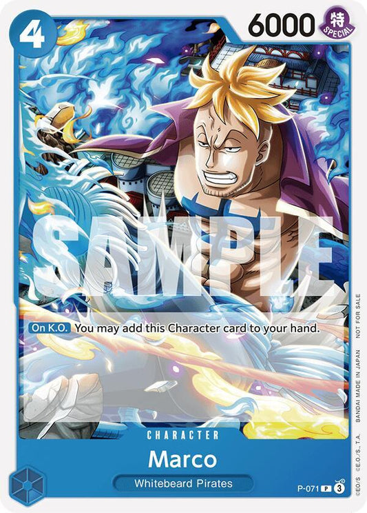 Marco [P-071] OP08 Two Legends - Pre-release Promo
