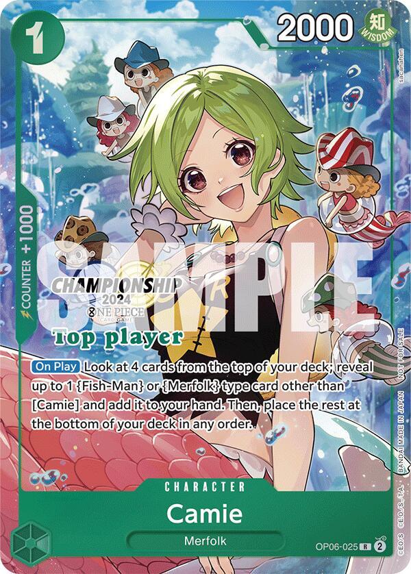 Camie [OP06-025] Championship 2024 Top Players Pack Sep-Oct