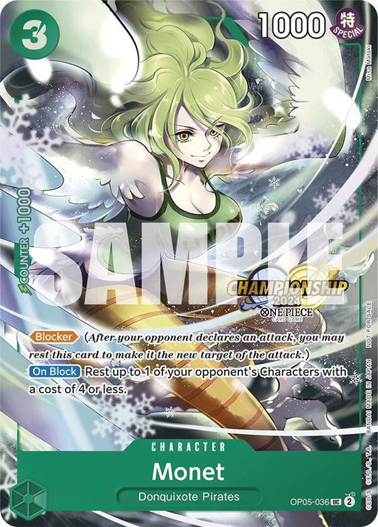 Monet [OP05-036] Championship 2024 Event Pack