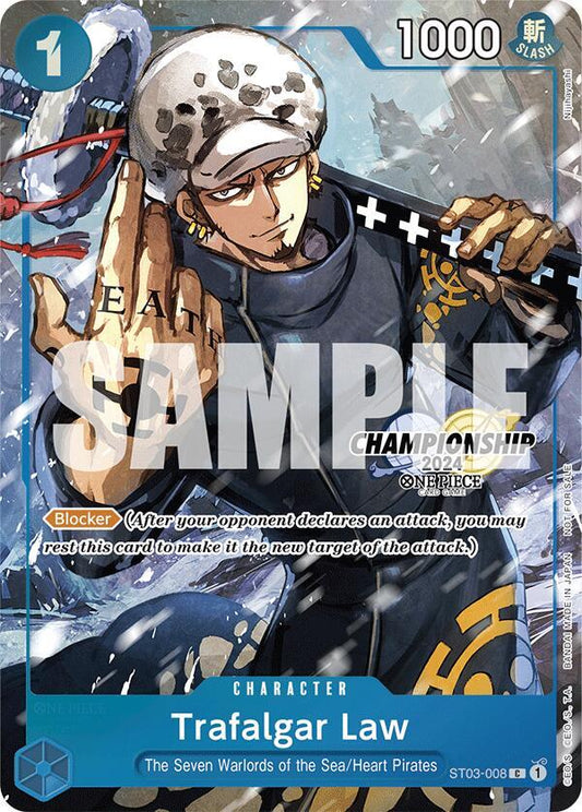 Trafalgar Law [ST03-008] Championship 2024 Event Pack Finalist