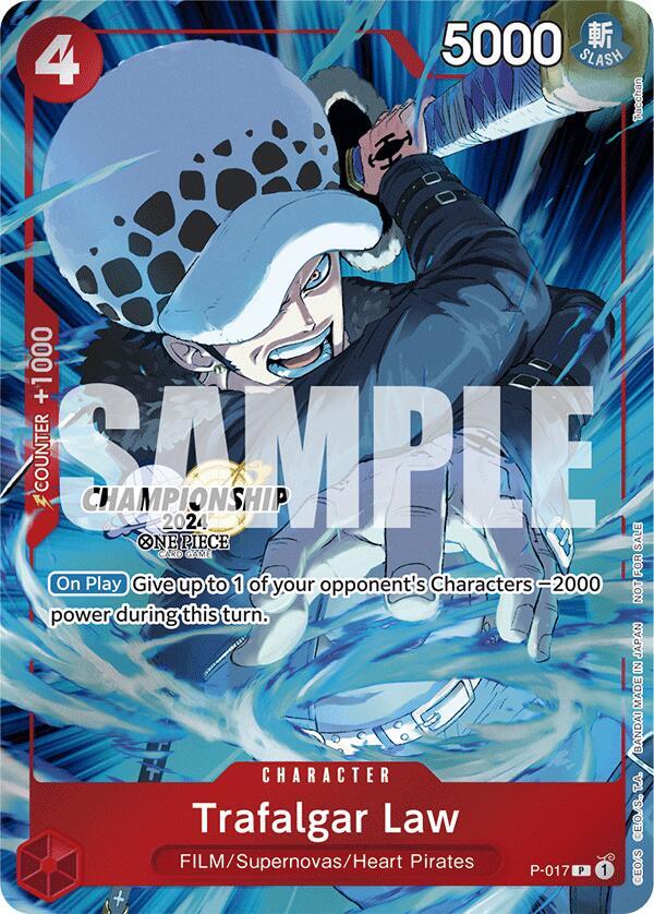 Trafalgar Law [P-017] Championship 2024 Celebration Pack