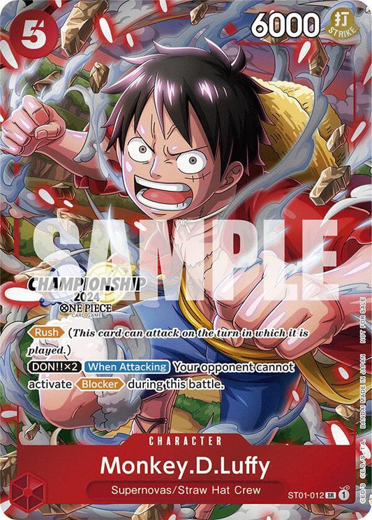 Monkey.D.Luffy [ST01-012] Championship 2024 Celebration Pack
