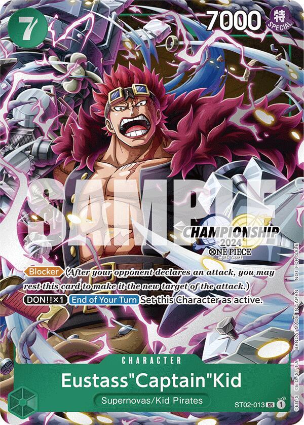 Eustass"Captain"Kid [ST02-013] Championship 2024 Celebration Pack