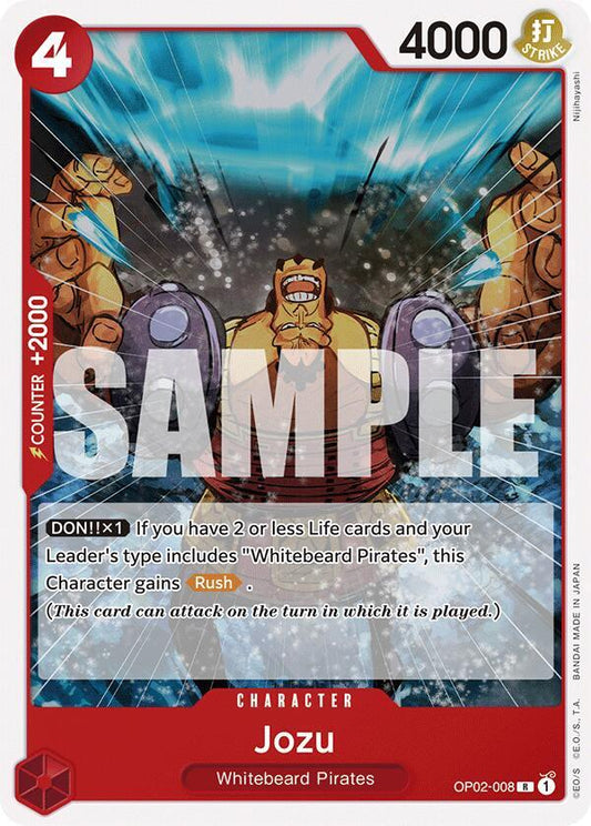 Jozu [OP02-008] Starter Deck 15 - RED Edward.Newgate