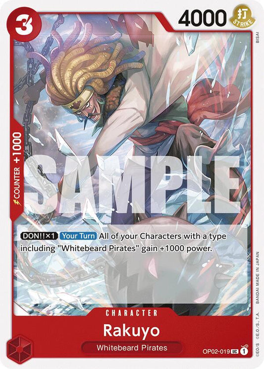 Rakuyo [OP02-019] Starter Deck 15 - RED Edward.Newgate