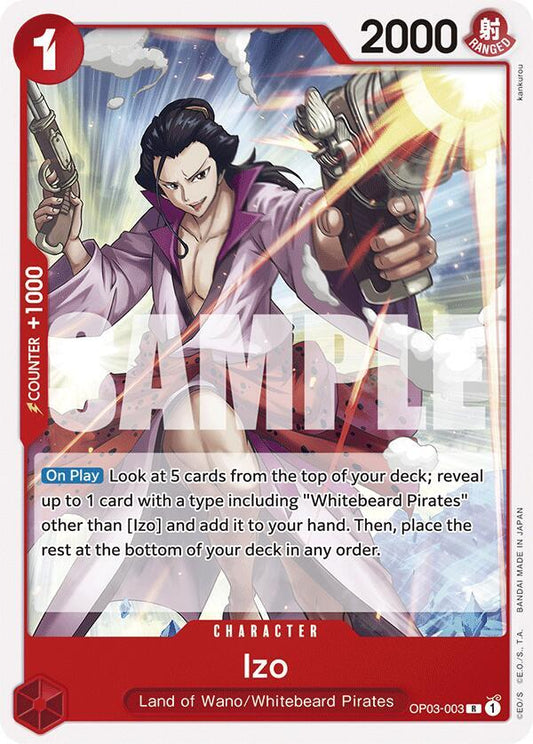 Izo [OP03-003] Starter Deck 15 - RED Edward.Newgate