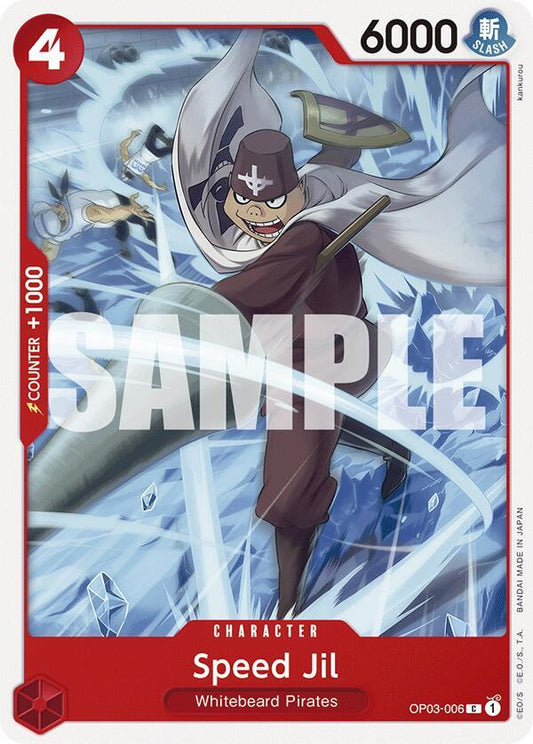 Speed Jil [OP03-006] Starter Deck 15 - RED Edward.Newgate