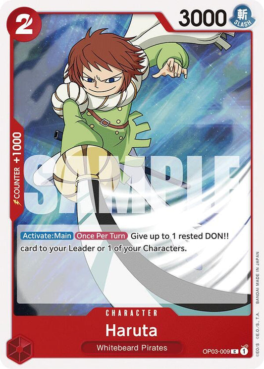 Haruta [OP03-009] Starter Deck 15 - RED Edward.Newgate