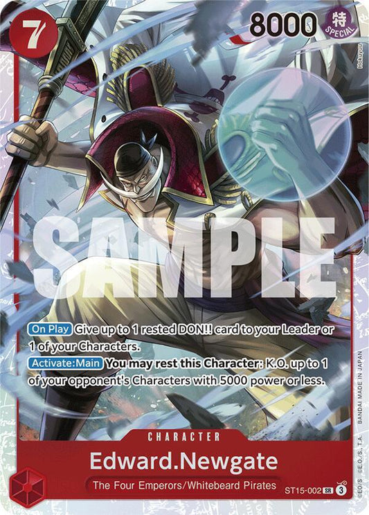 Edward.Newgate [ST15-002] Starter Deck 15 - RED Edward.Newgate