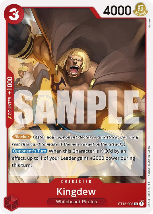 Kingdew [ST15-003] Starter Deck 15 - RED Edward.Newgate