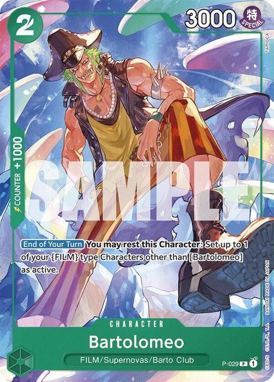 Bartolomeo [P-029] Starter Deck 16 - GREEN Uta