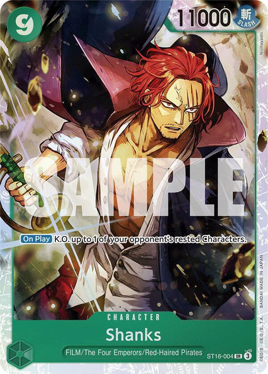 Shanks [ST16-004] Starter Deck 16 - GREEN Uta