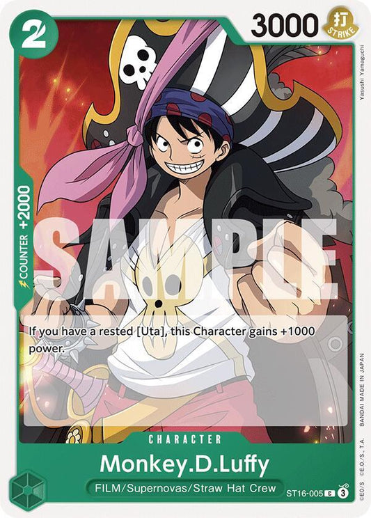 Monkey.D.Luffy [ST16-005] Starter Deck 16 - GREEN Uta