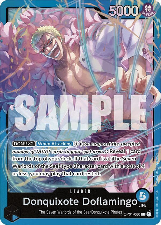 Donquixote Doflamingo [OP01-060] Starter Deck 17 - BLUE Donquixote Doflamingo