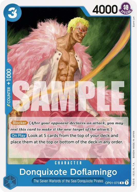 Donquixote Doflamingo [OP01-073] Starter Deck 17 - BLUE Donquixote Doflamingo