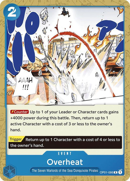 Overheat [OP01-086] Starter Deck 17 - BLUE Donquixote Doflamingo