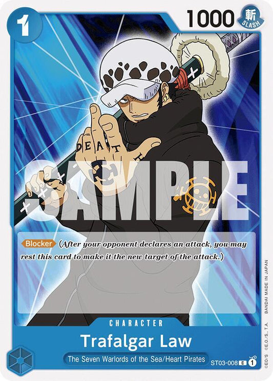 Trafalgar Law [ST03-008] Starter Deck 17 - BLUE Donquixote Doflamingo