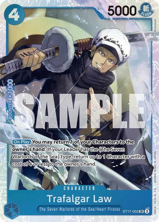 Trafalgar Law [ST17-002] Starter Deck 17 - BLUE Donquixote Doflamingo