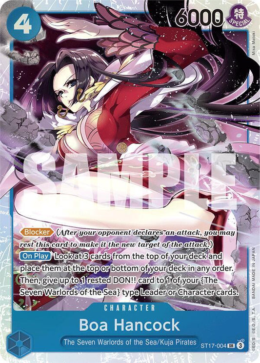 Boa Hancock [ST17-004] Starter Deck 17 - BLUE Donquixote Doflamingo