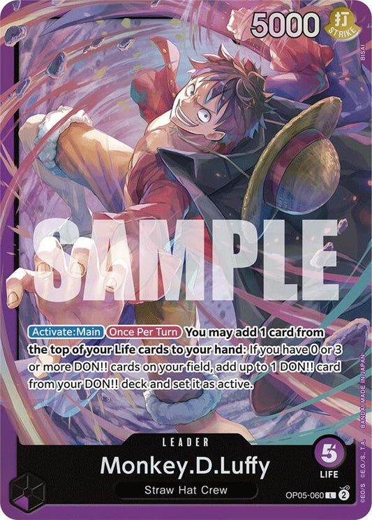 Monkey.D.Luffy [OP05-060] Starter Deck 18 - PURPLE Monkey.D.Luffy