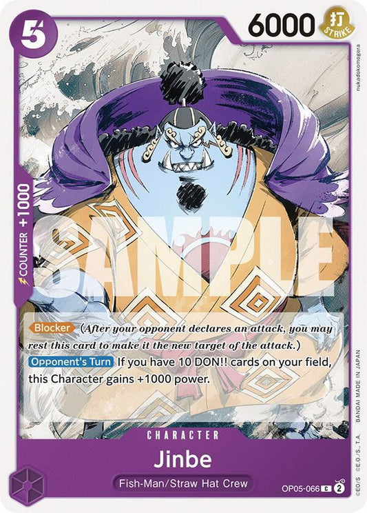 Jinbe [OP05-066] Starter Deck 18 - PURPLE Monkey.D.Luffy