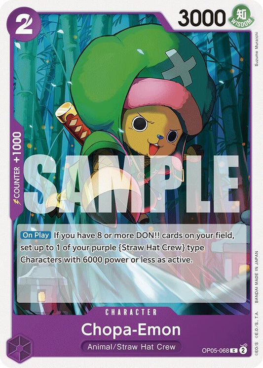 Chopa-Emon [OP05-068] Starter Deck 18 - PURPLE Monkey.D.Luffy