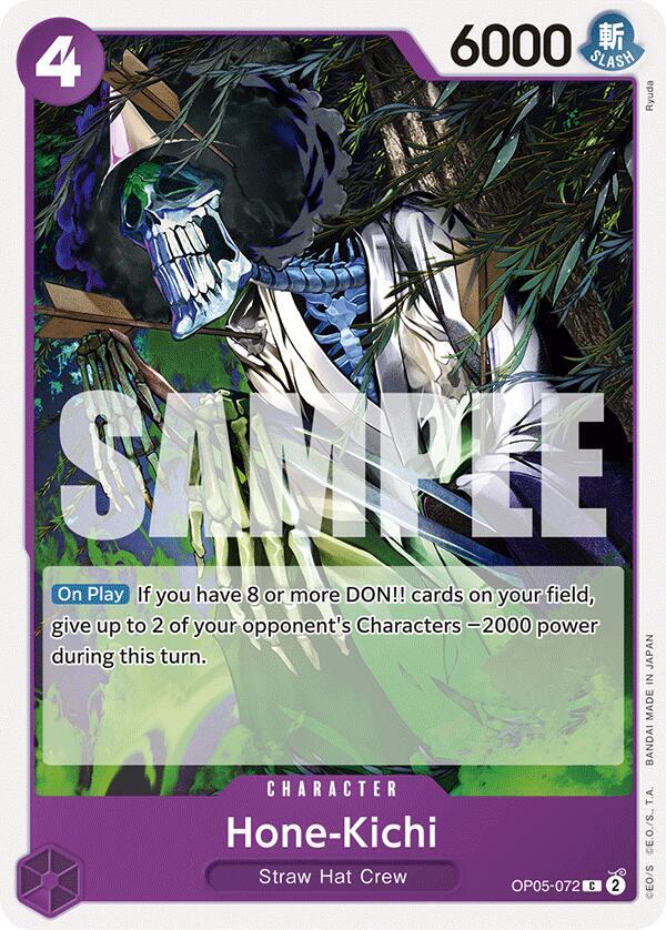 Hone-Kichi [OP05-072] Starter Deck 18 - PURPLE Monkey.D.Luffy